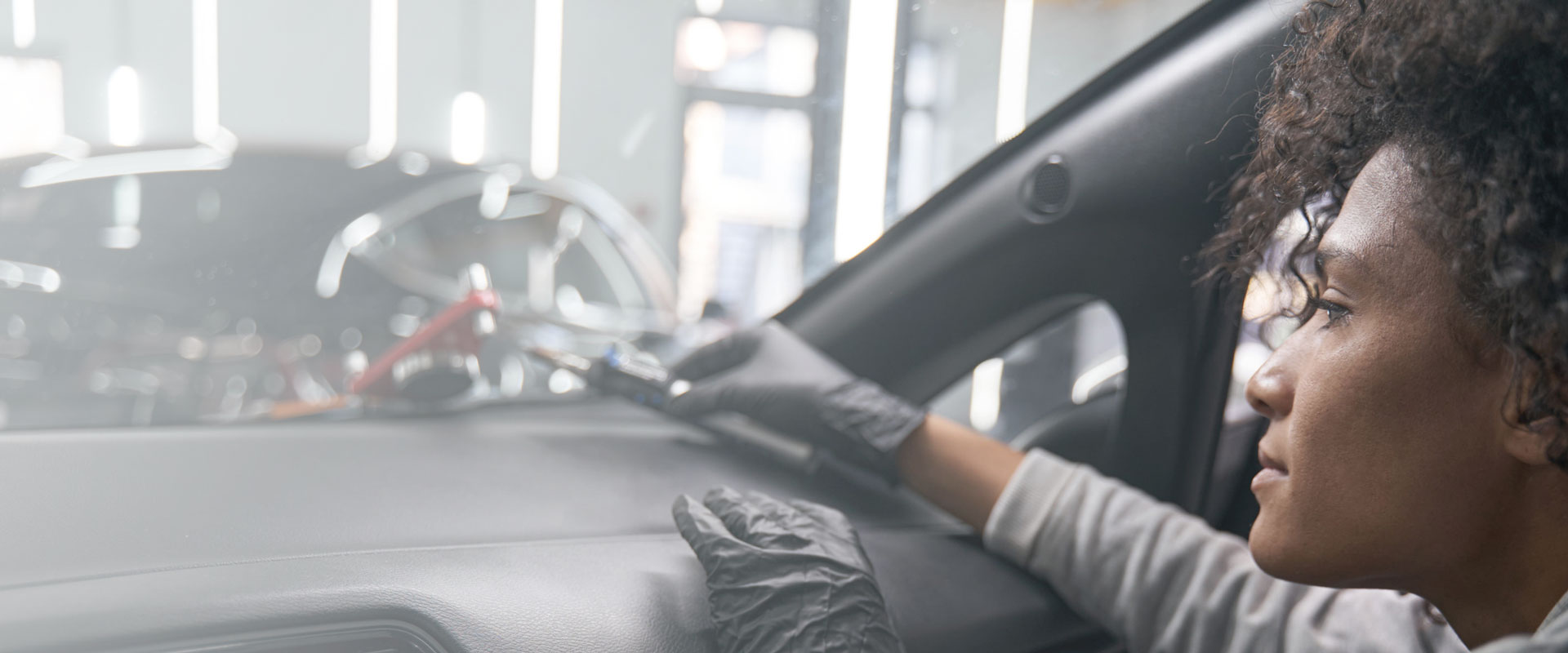 Professional car wash, interior detailing, cosmetic vehicle repairs